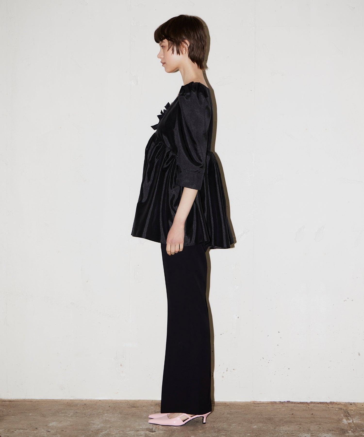 EDGE RIBBON SETUP DRESS