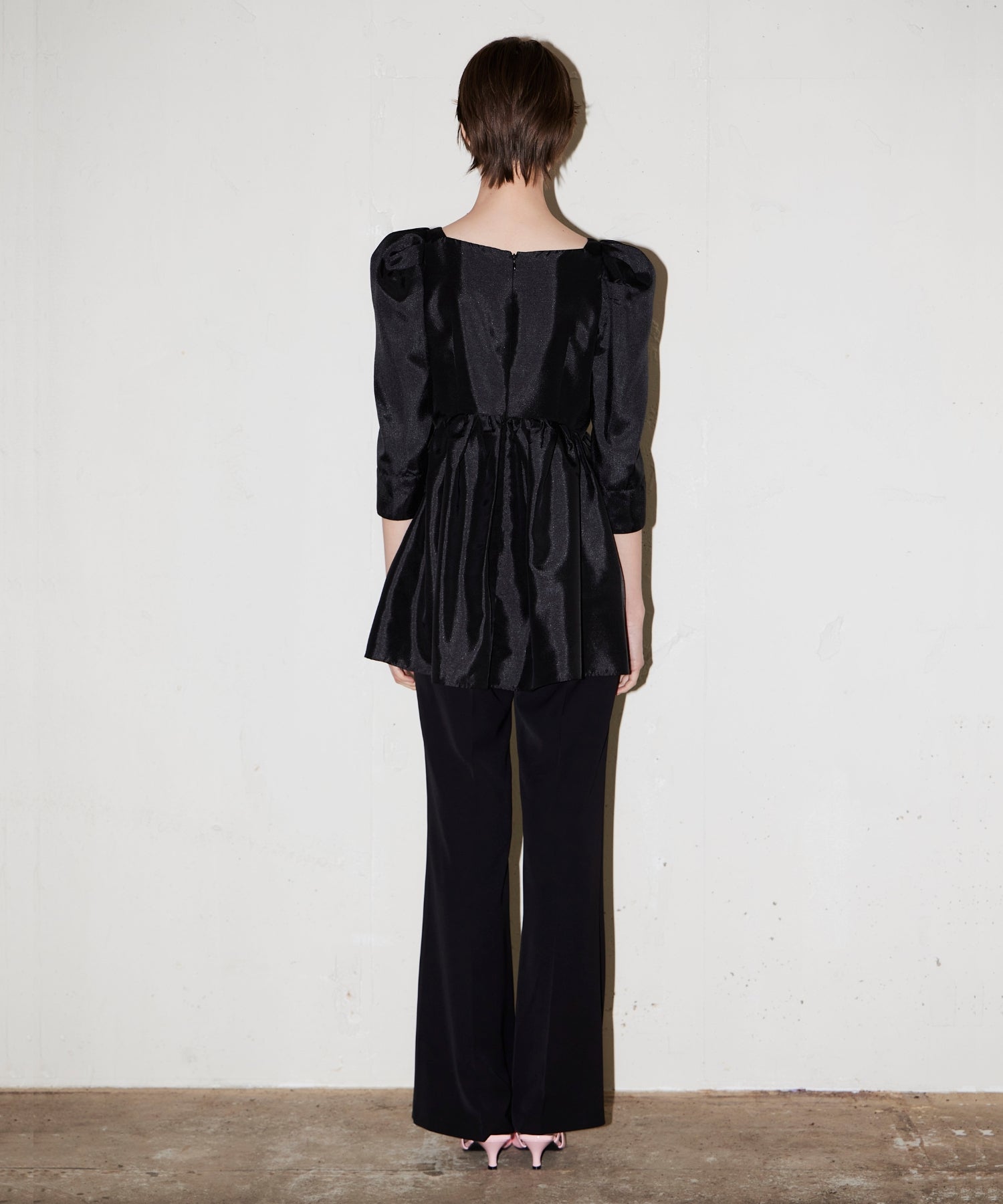 EDGE RIBBON SETUP DRESS