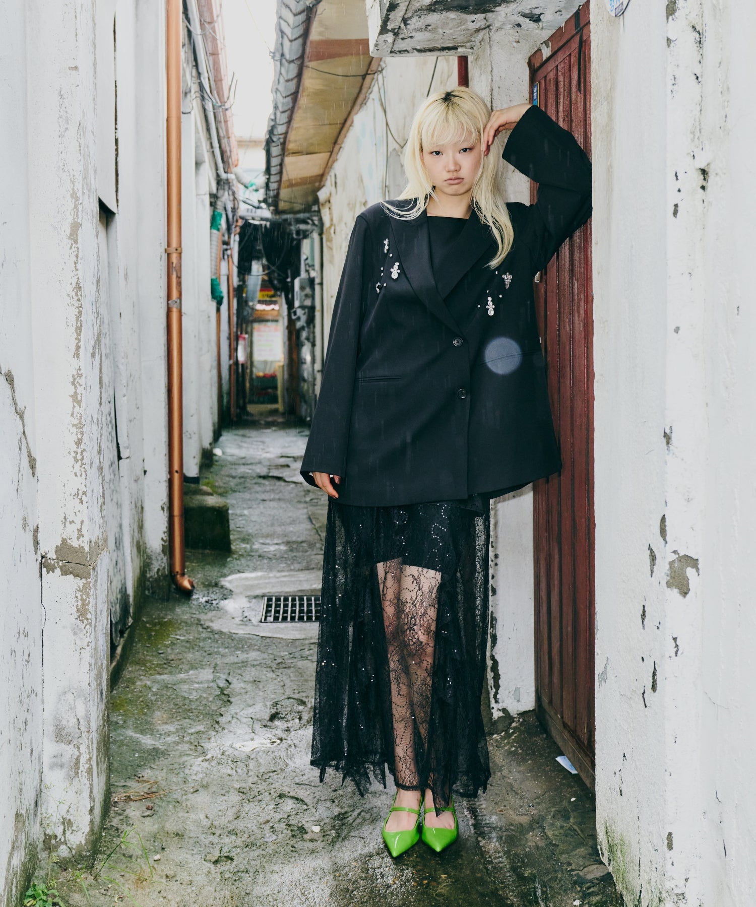 JEWELS SHINE BOXY JACKET
