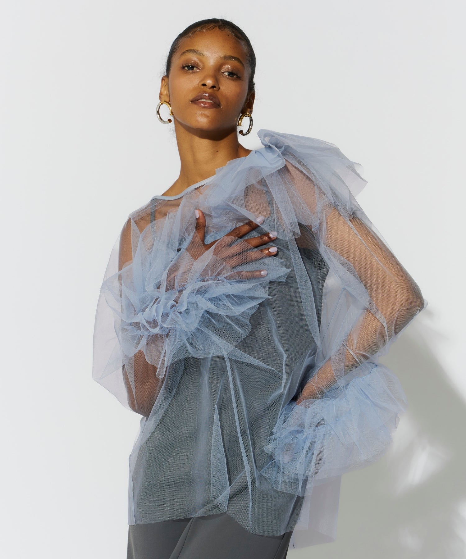 BLOOMING TULLE DRESS