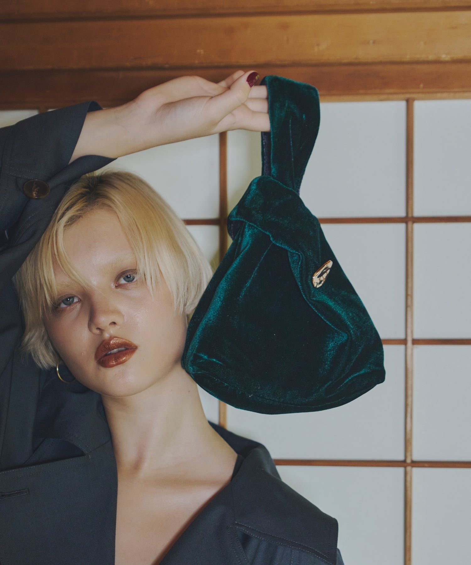 VELOUR BAG