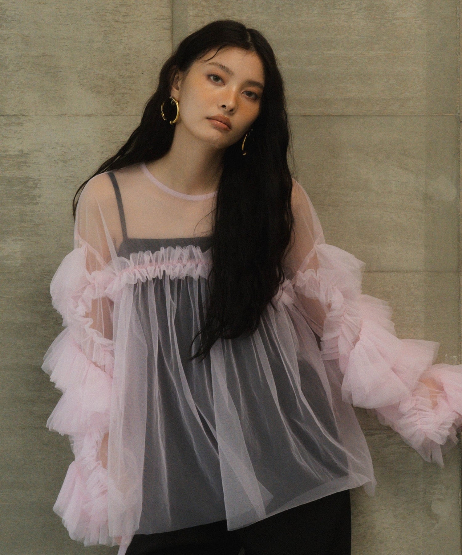 DECORATIVE TULLE TOPS
