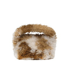 PERRO FUR BAG ブラウン 背面物撮り画像