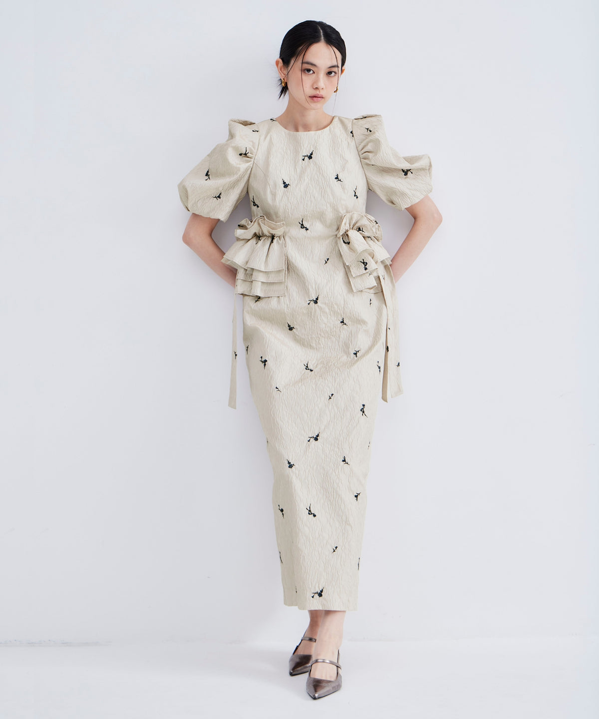 BLOSSOM FRILL DRESS