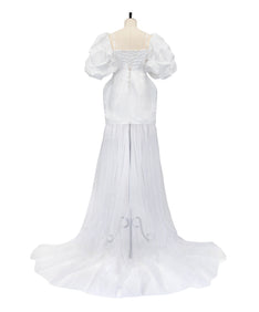 BLISS DRESS ホワイト 背面全身物撮り画像