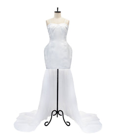 BLISS DRESS ホワイト 正面全身物撮りパターン3画像