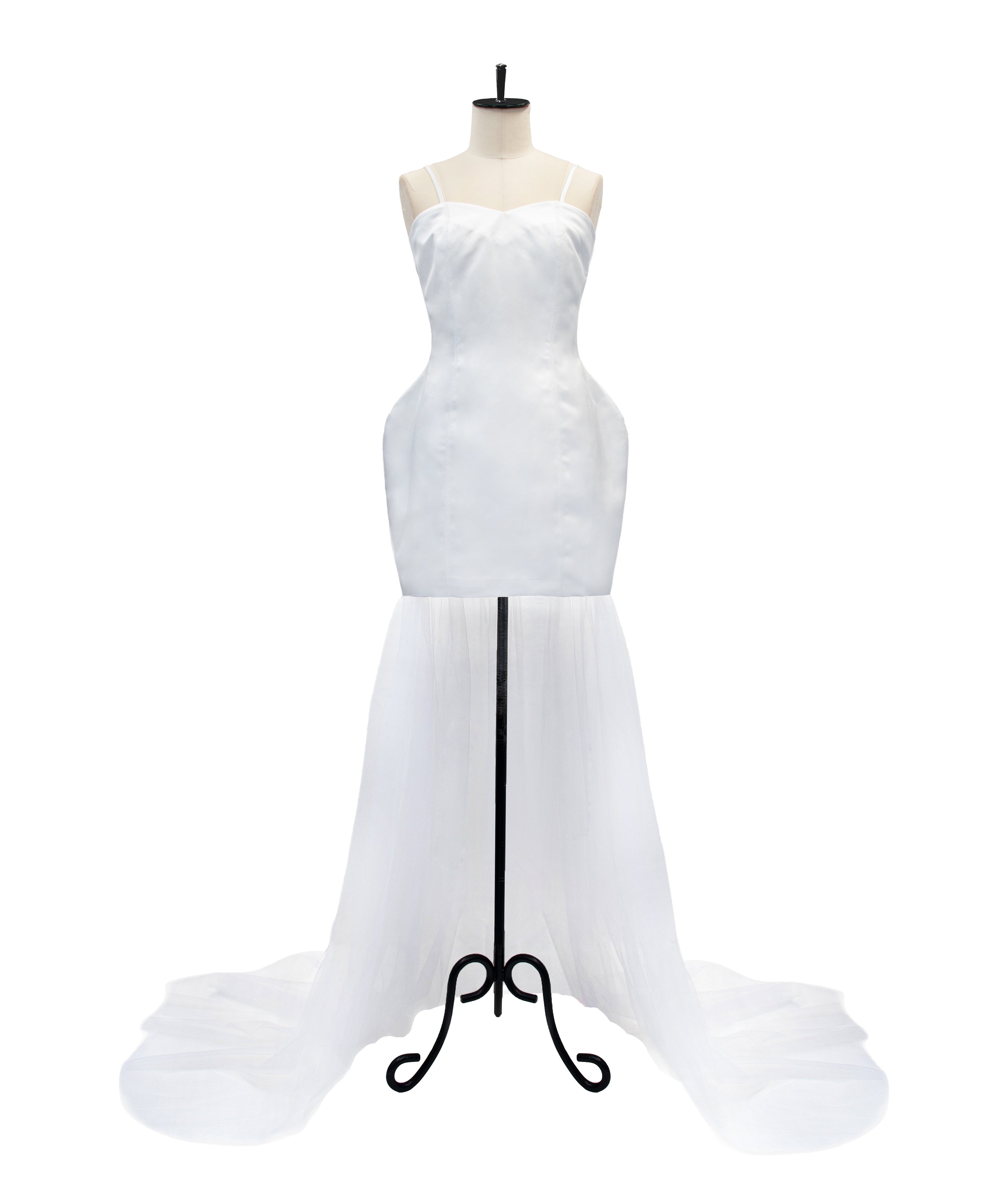 BLISS DRESS ホワイト 正面全身物撮りパターン3画像