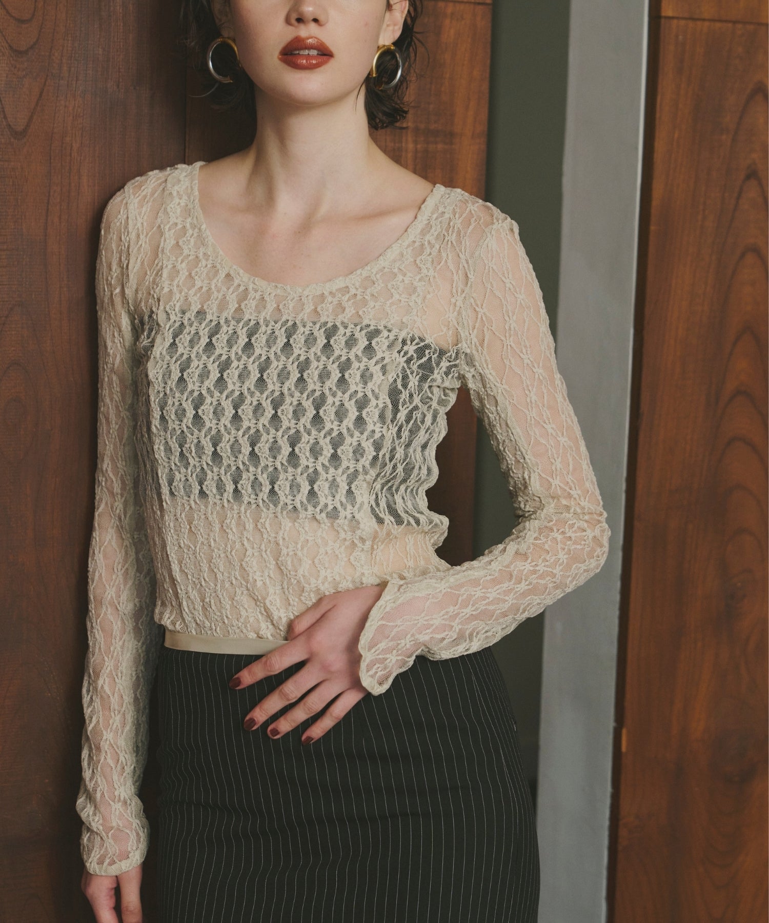 BLOCKING LACE INNER