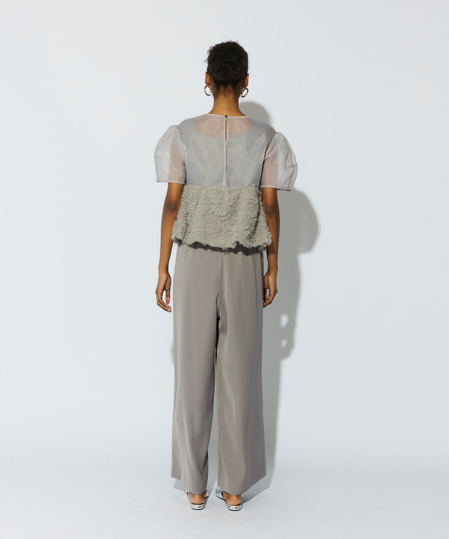 SWELL PEPLUM SET UP PANTS DRESS