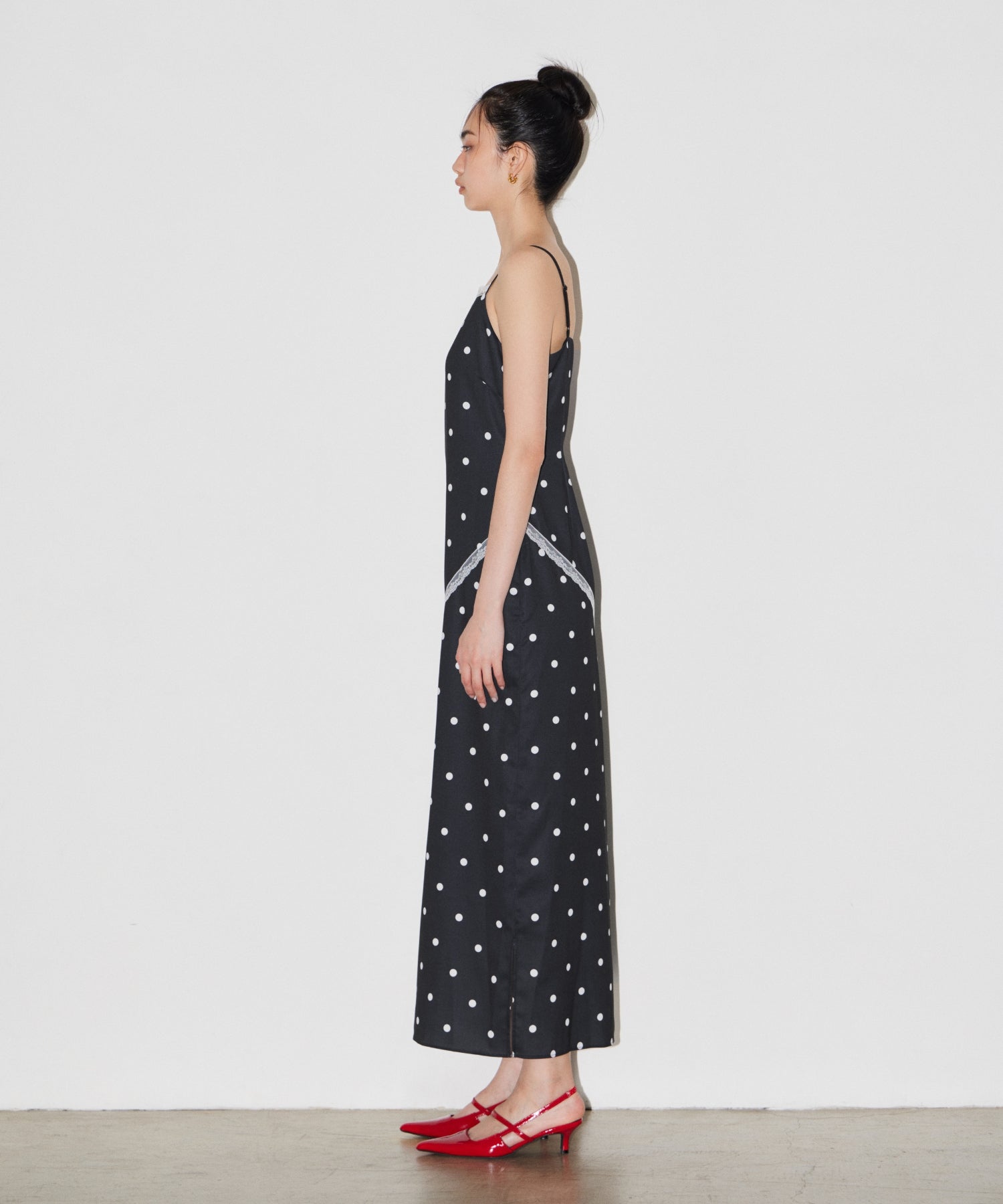 DOT LAYERED DRESS