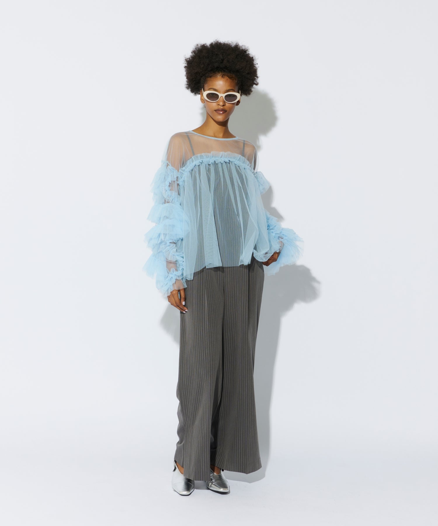 PINSTRIPE ALL IN ONE DRESS