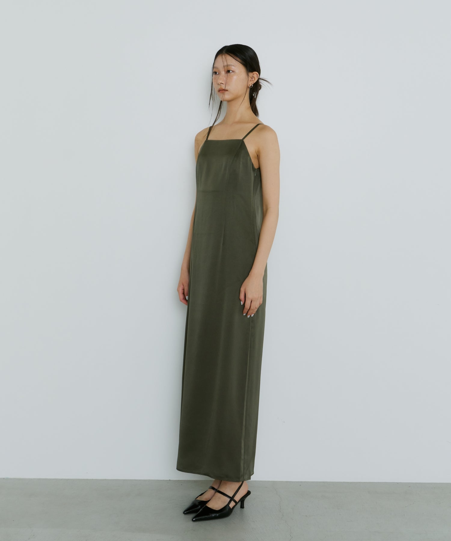 SATIN MINIMAL DRESS