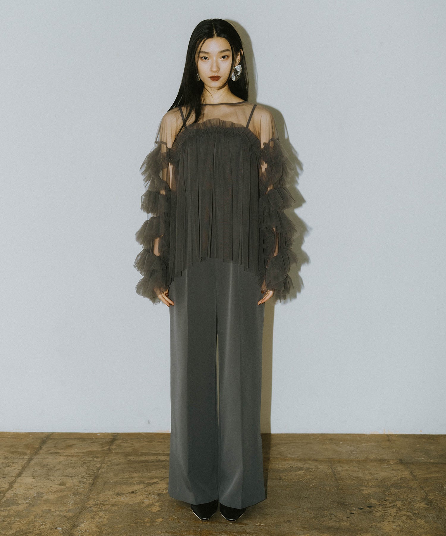 DECORATIVE TULLE TOPS
