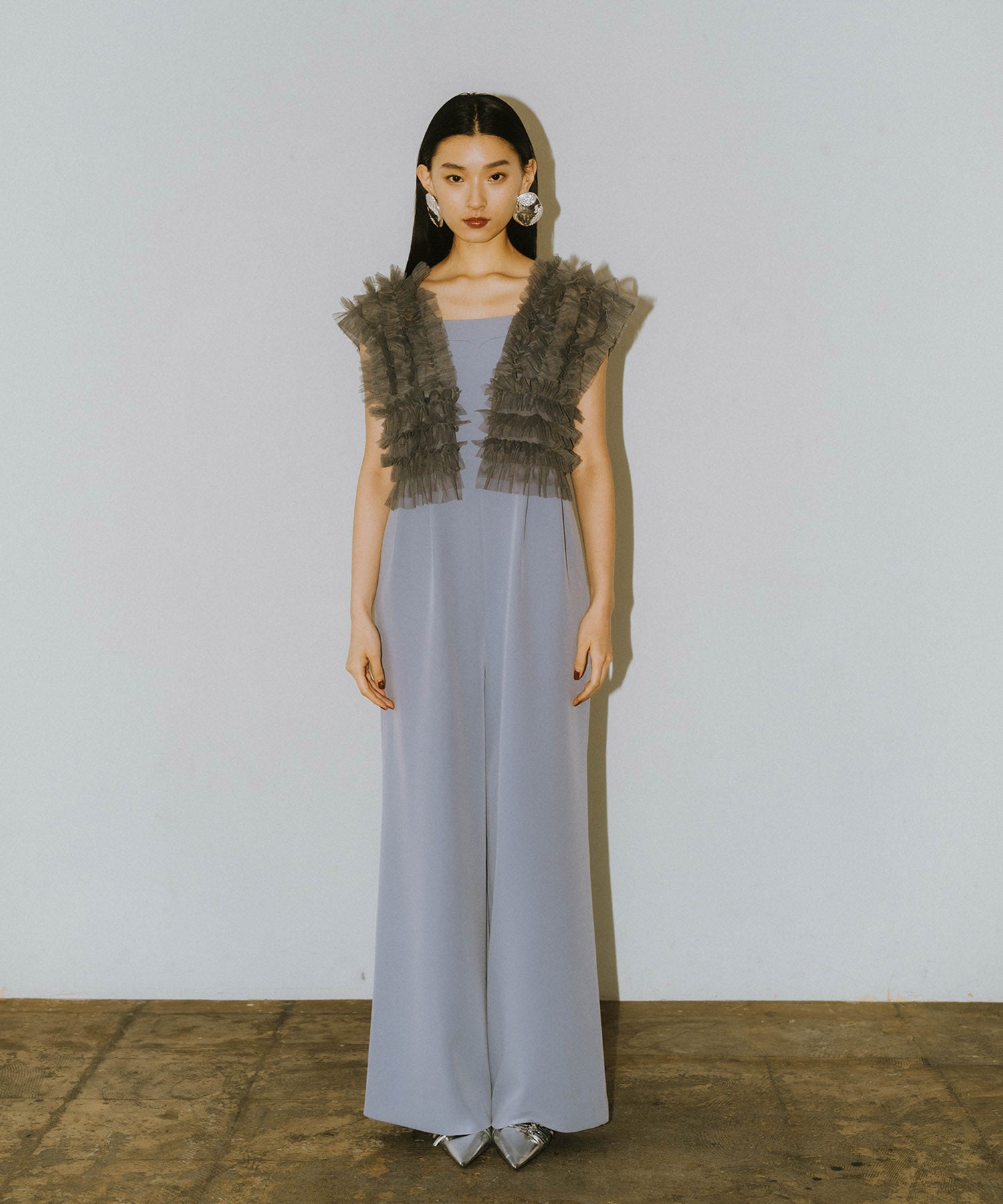 TULLE VEST ALL IN ONE DRESS