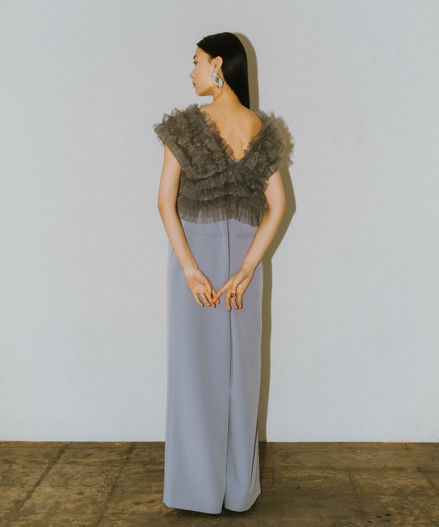 TULLE VEST ALL IN ONE DRESS