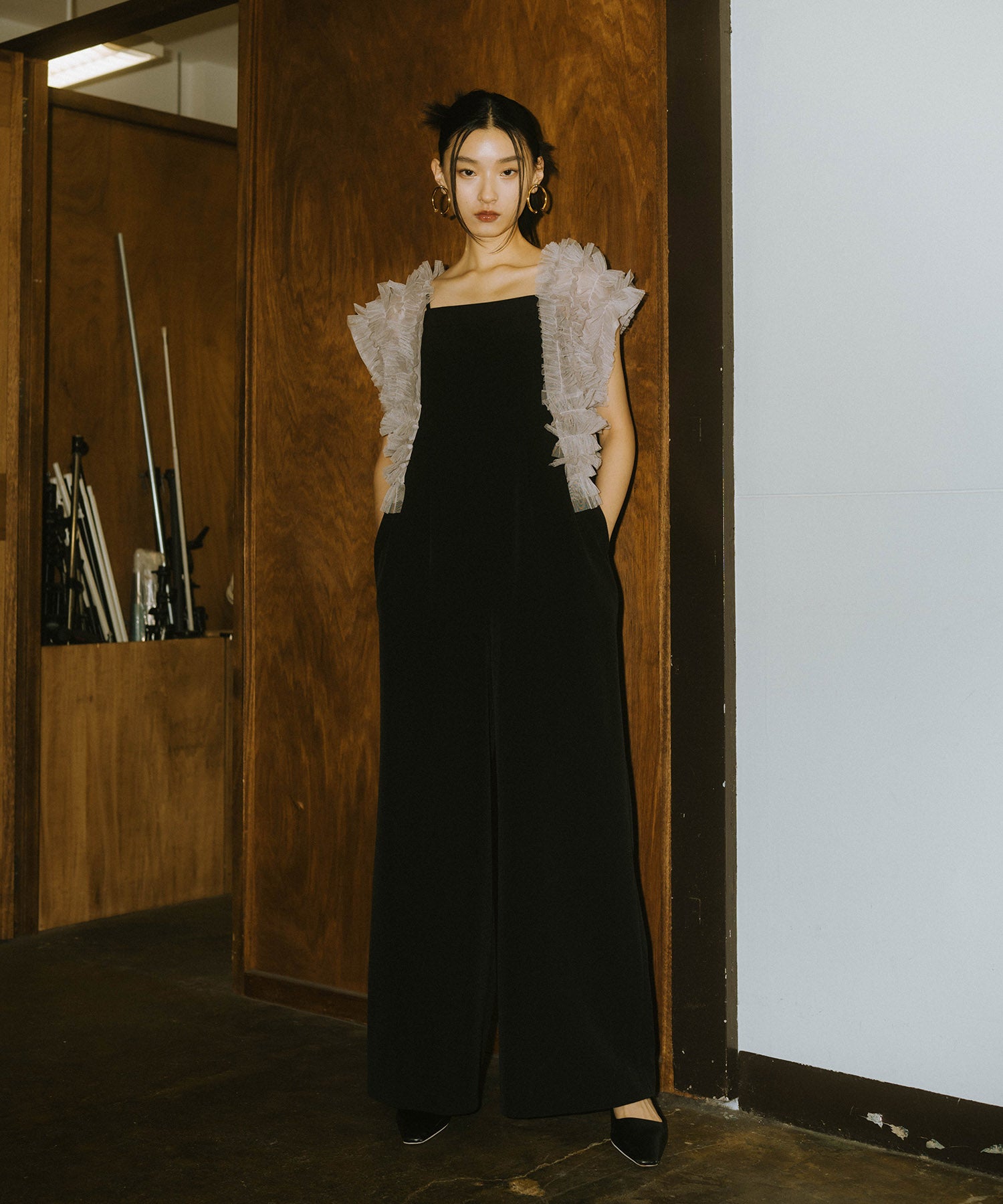 TULLE VEST ALL IN ONE DRESS