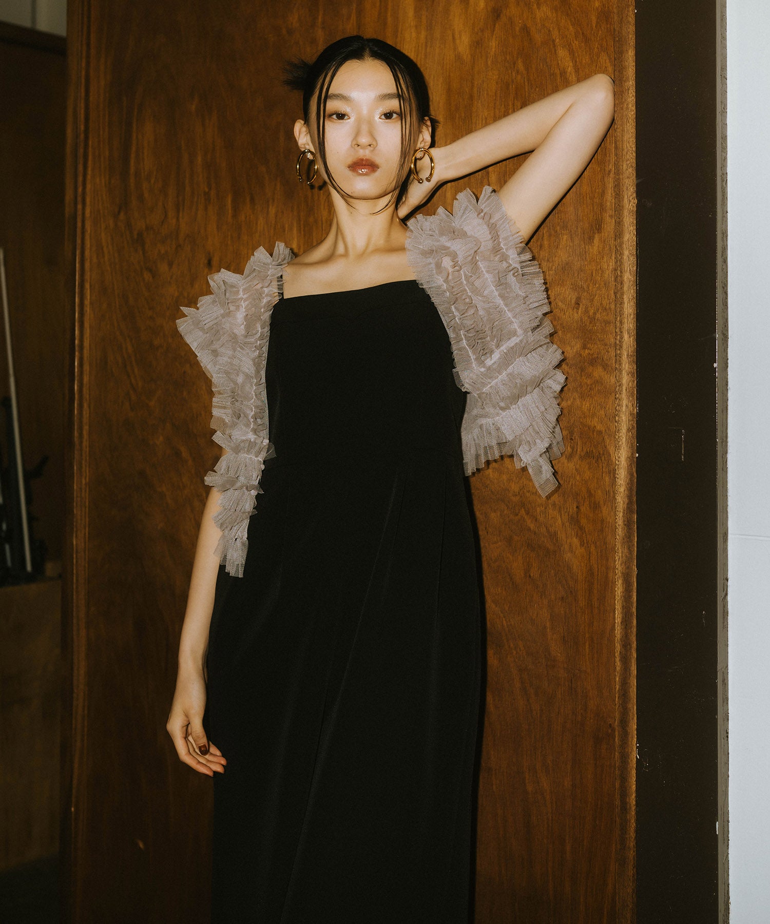 TULLE VEST ALL IN ONE DRESS