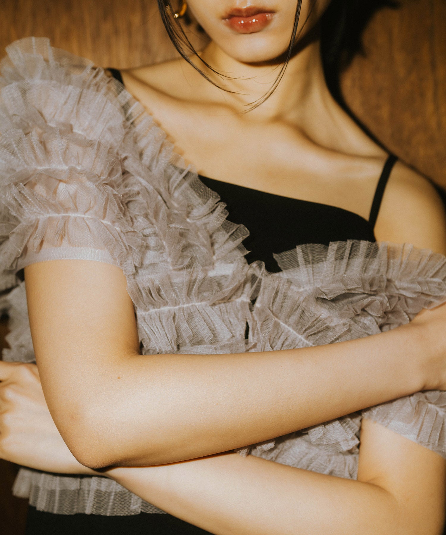 TULLE VEST ALL IN ONE DRESS