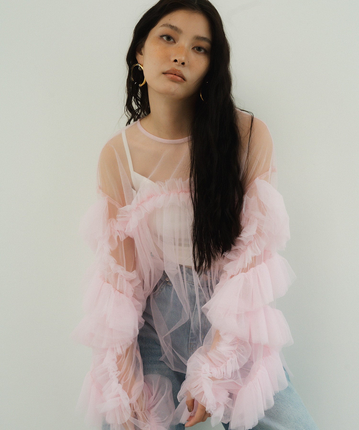 DECORATIVE TULLE TOPS