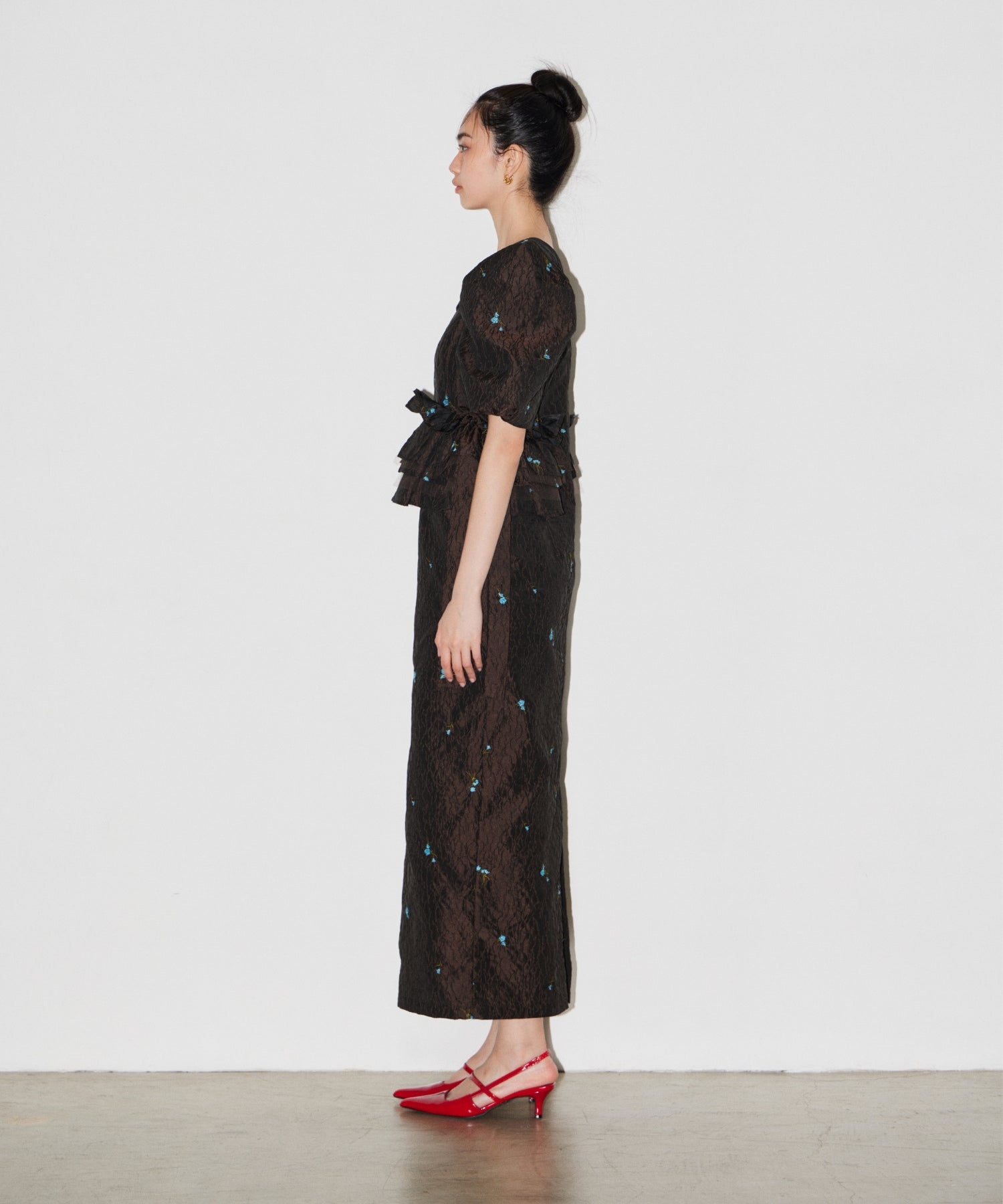 BLOSSOM FRILL DRESS