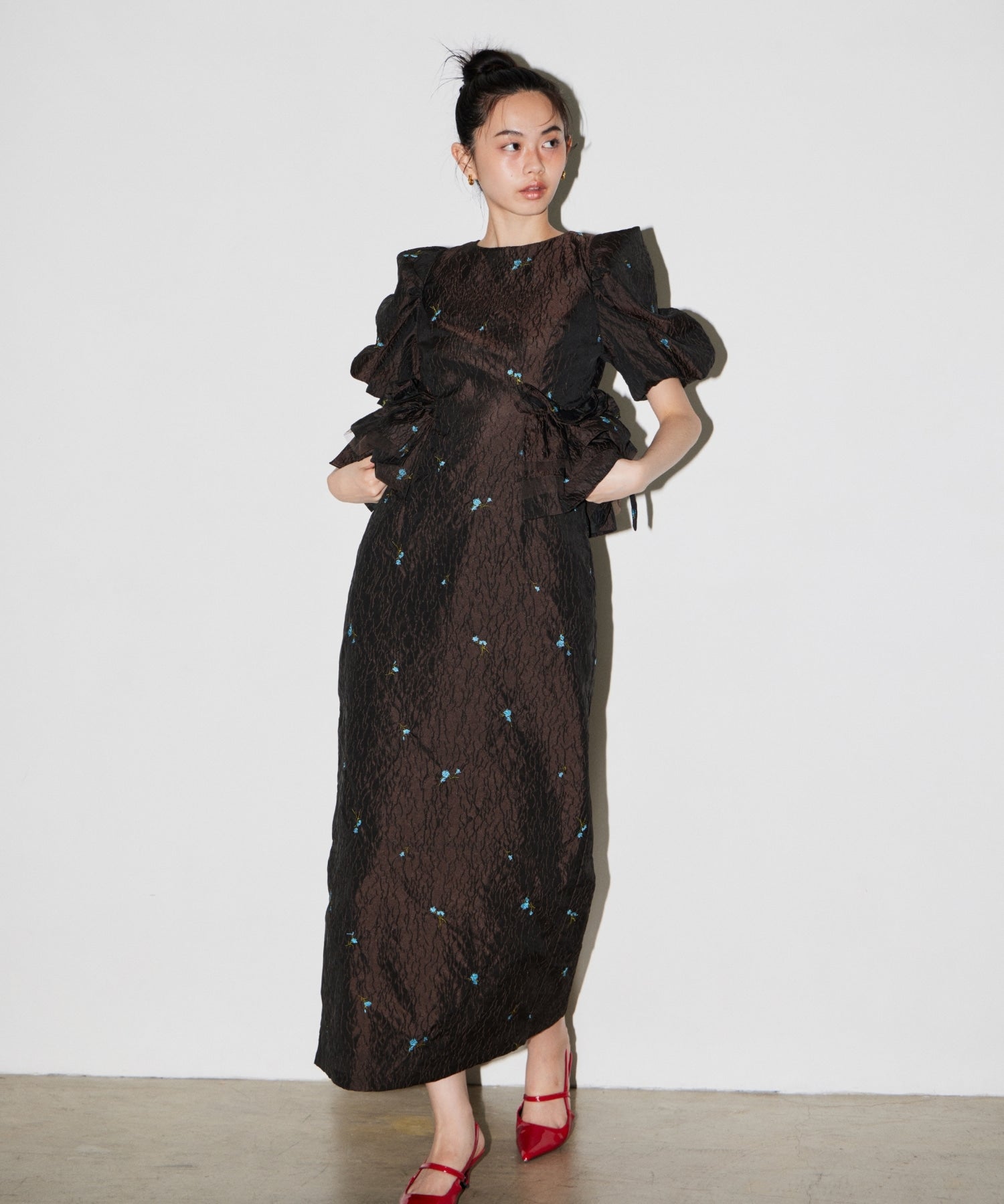 【POPUP】BLOSSOM FRILL DRESS