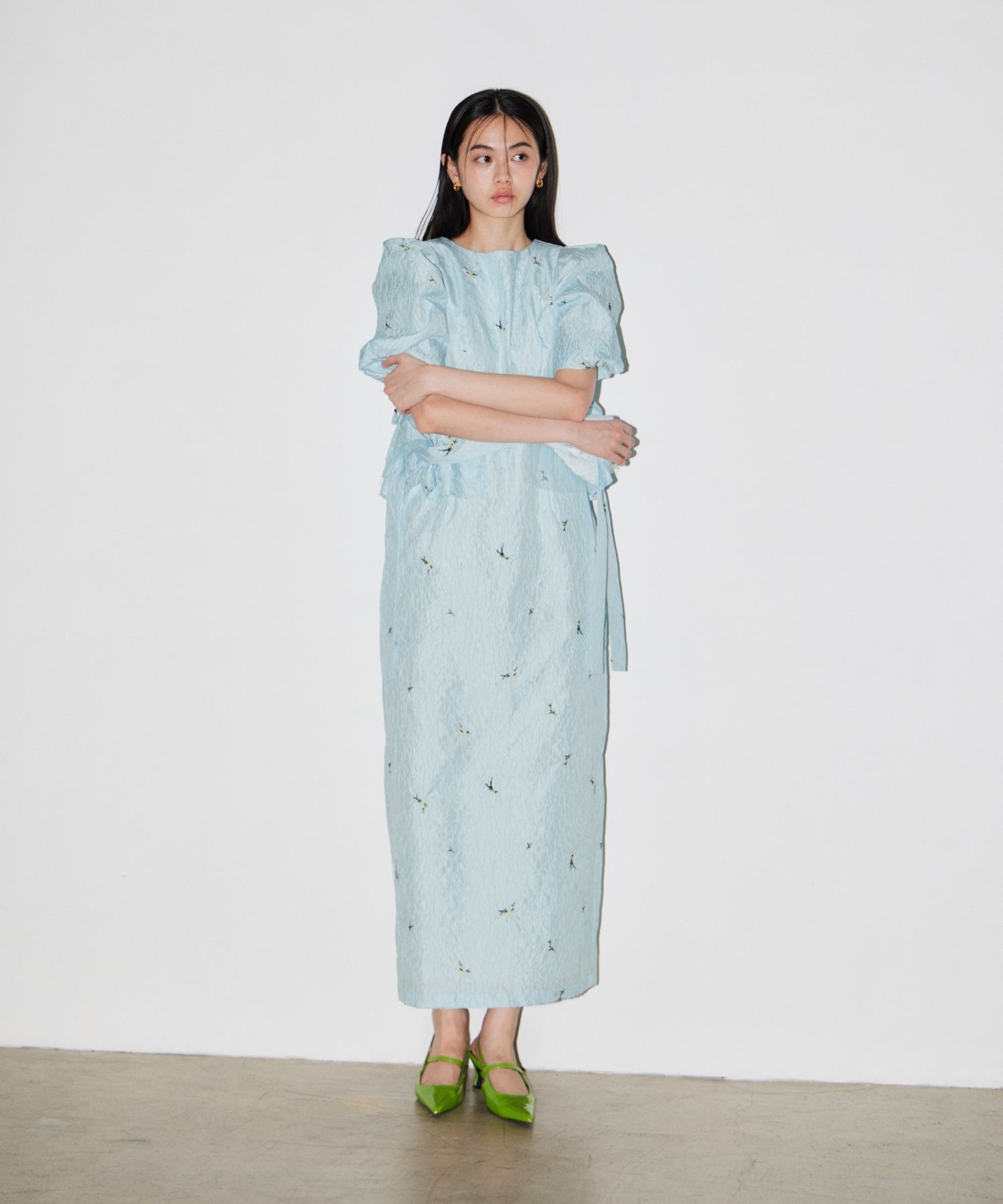 【POPUP】BLOSSOM FRILL DRESS
