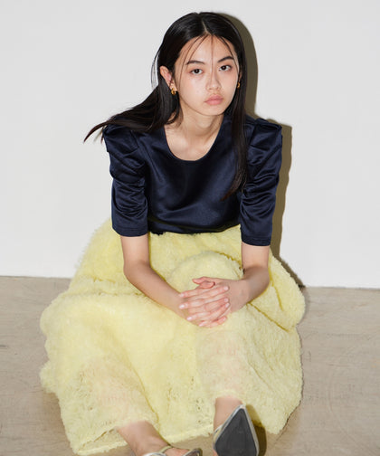 MOCOMOCO SET UP HALF SLEEVE DRESS