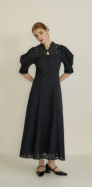 cross accent dress
