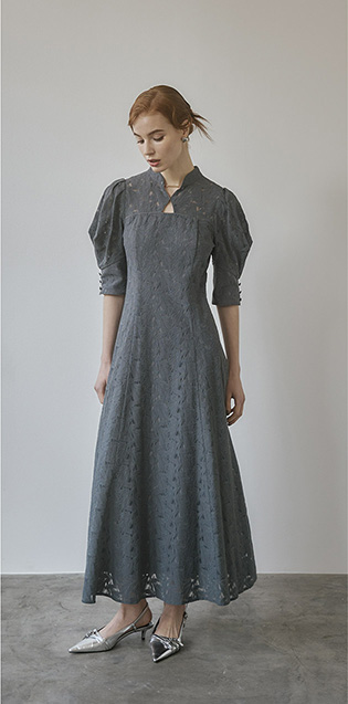 cross accent dress