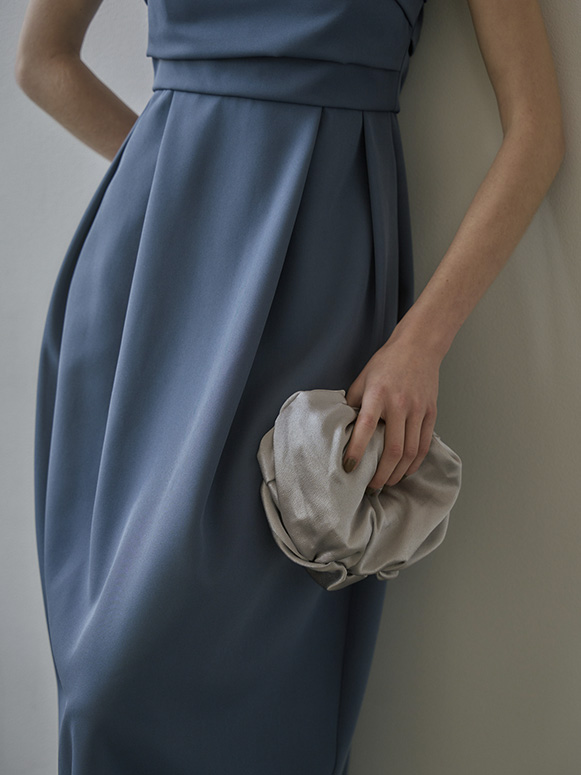 cocoon random bare dress